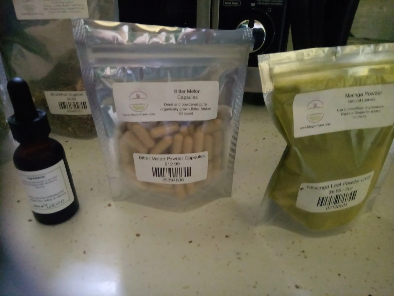 Customer photo of Moringa Leaf Powder, Alabama Grown
