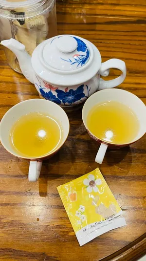 Delicious herbal tea Manuka honey ginger tea bag – 生活の木